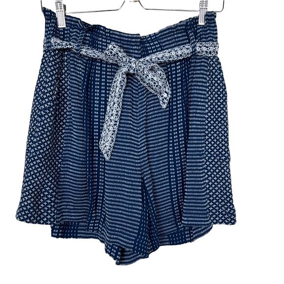 Anthropologie Blue Embroidered Shorts Size XS - Picture 4 of 16
